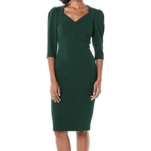 Calvin Klein-V neck-dress